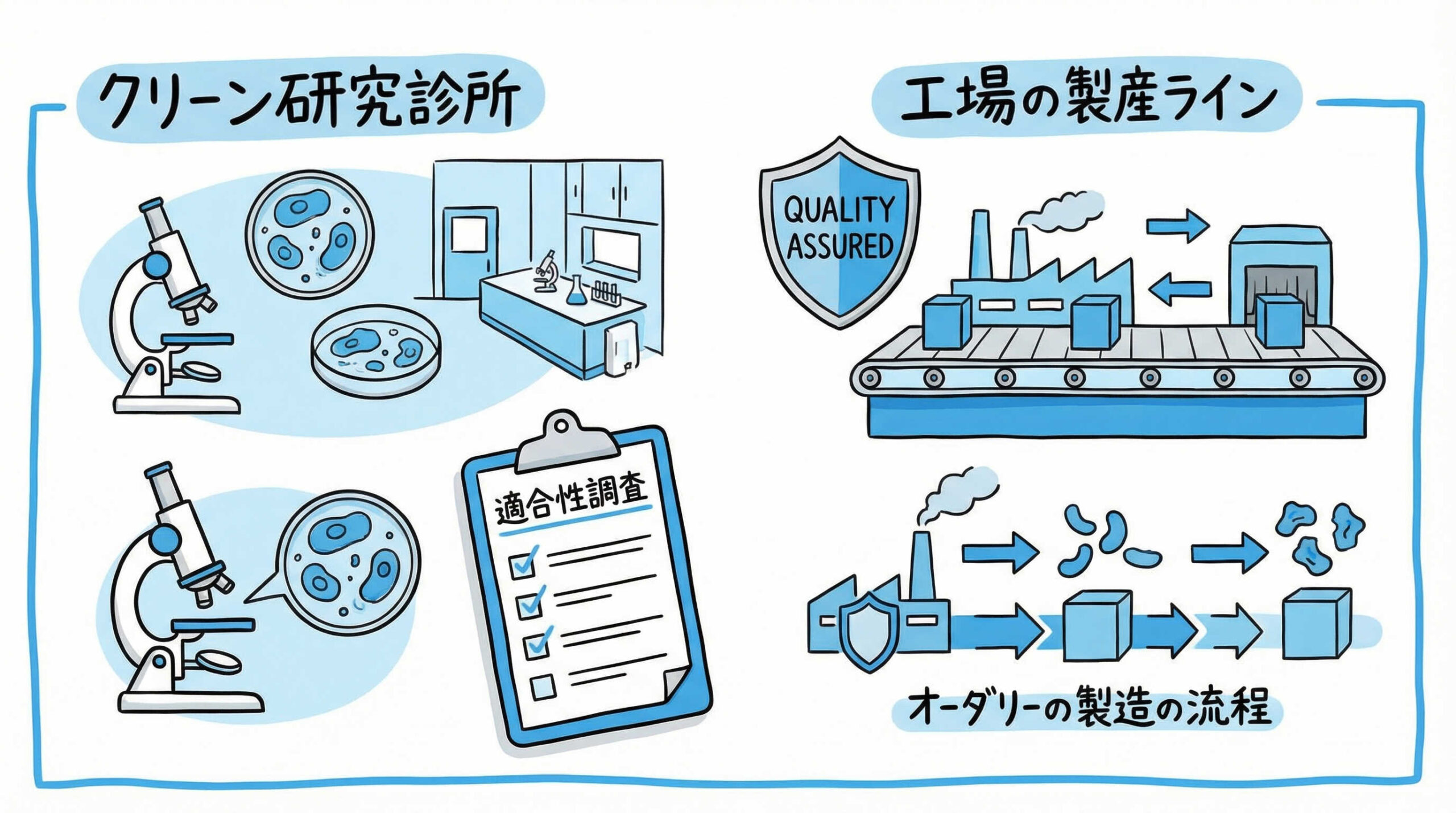 承認申請を見据えたGCTP適合性調査への対応と製造戦略