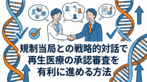 規制当局との戦略的対話で再生医療の承認審査を有利に進める方法